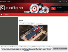 Tablet Screenshot of caffaro.pl
